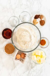 Amber Gingerbread Cookie Dough for Festive Baking - Arina Photography